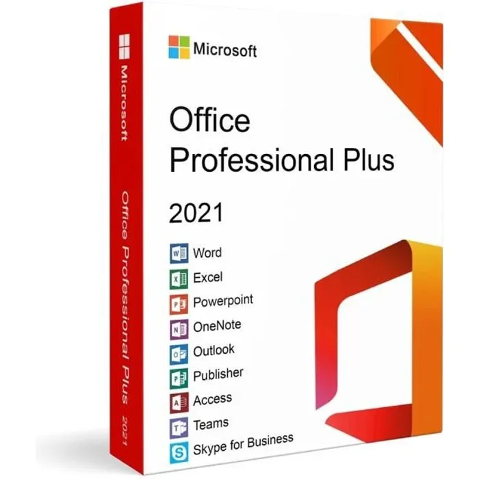 Microsoft Office Pro 2021 Plus à Vie Disponible au Maroc
