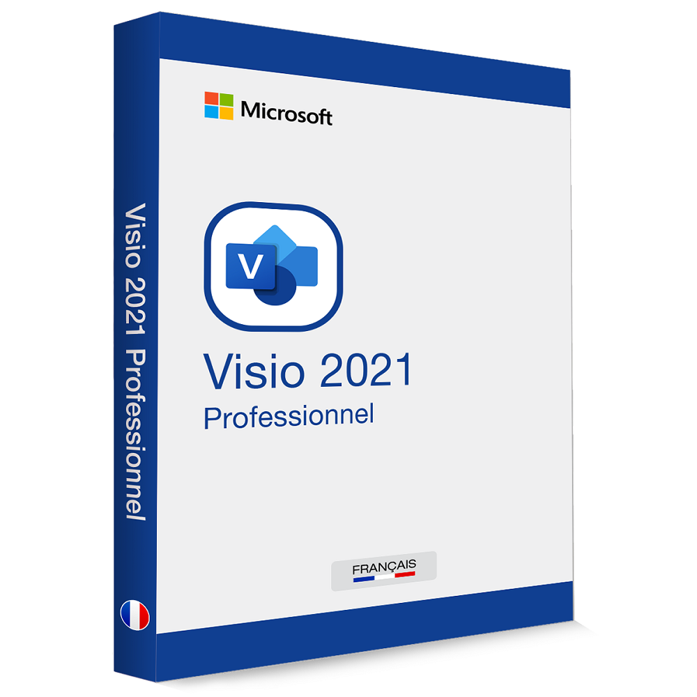 Microsoft Visio 2021 Pro à Vie Disponible au Maroc